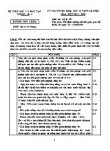 Đáp án đề thi tuyển sinh Lớp 10 THPT chuyên môn Lịch sử - Năm học 2019-2020 - Sở giáo dục và đào tạo Quảng Nam